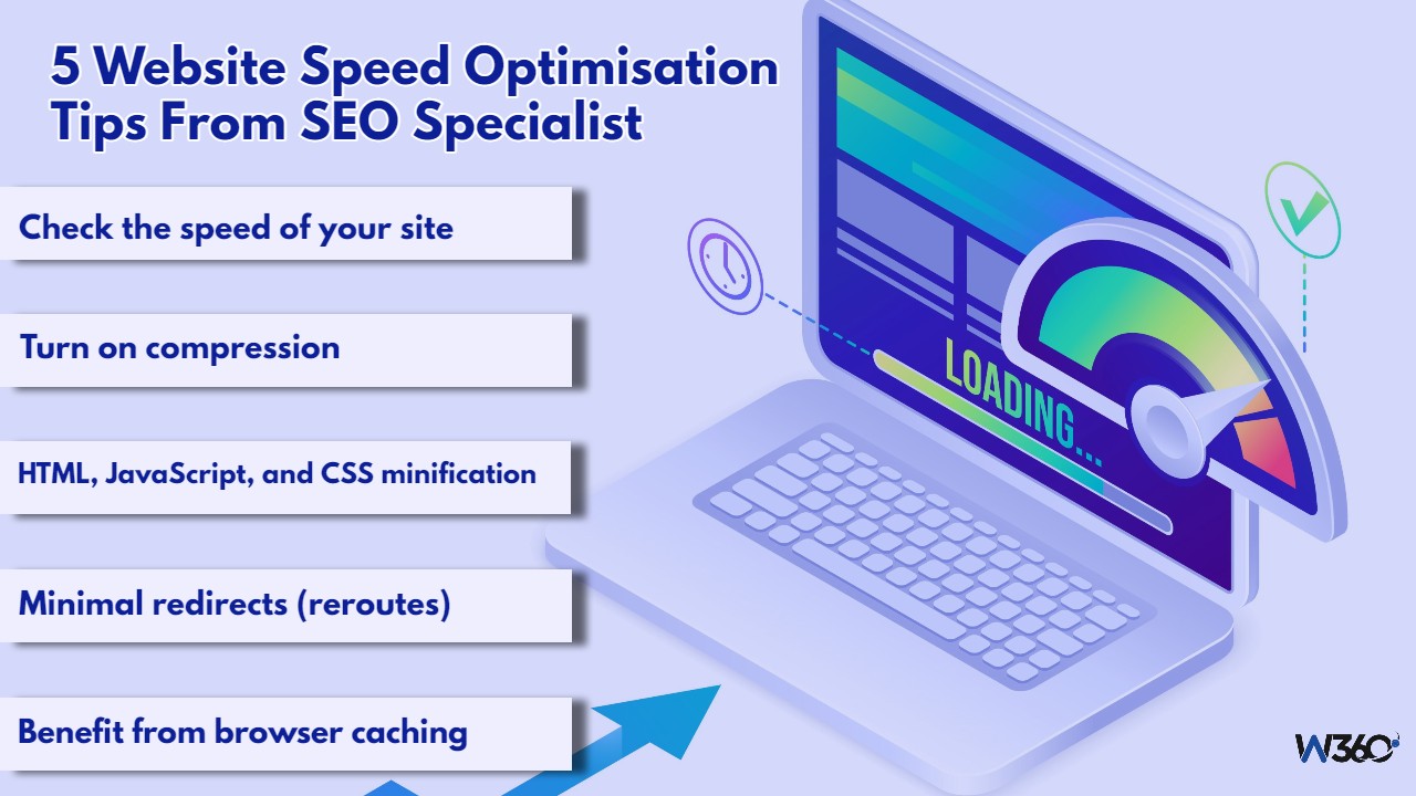 5 Website Speed Optimisation Tips From SEO Specialist